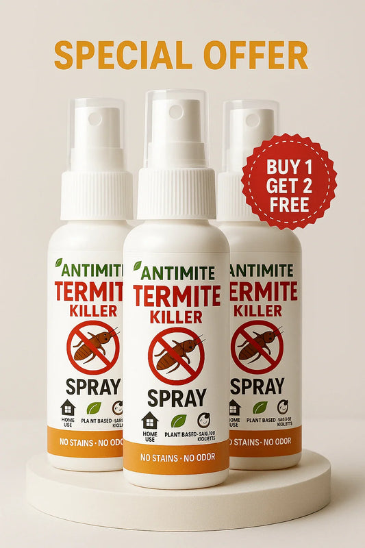 🔥 India's Best Termite Killer Spray - Buy 1 Get 2 Free + 50% Off (Save ₹600) – Flash Deal 🔥